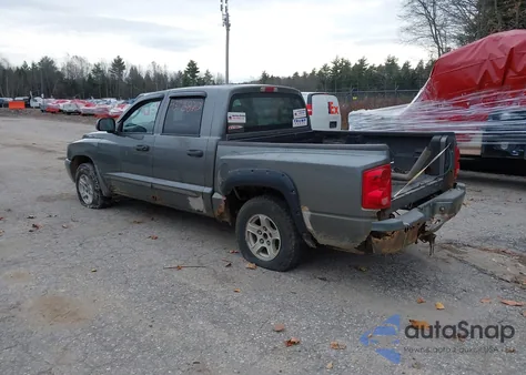 2005 Dodge Dakota Slt z USA, uszkodzony, nr VIN 1D7HW48N75S189529